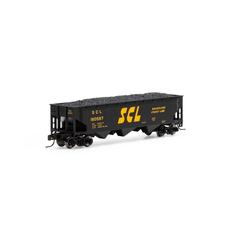 N 40' Offset Coal Hopper with Load, SCL #160587