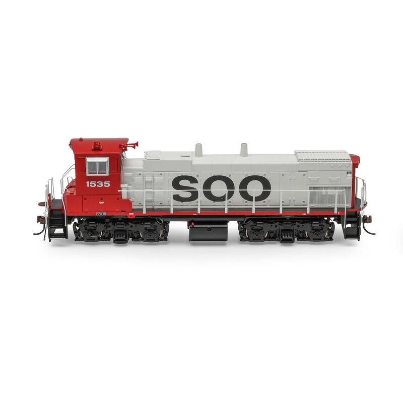 Athearn HO MP15AC Locomotive with DCC & Sound, SOO #1535 Model Train ...