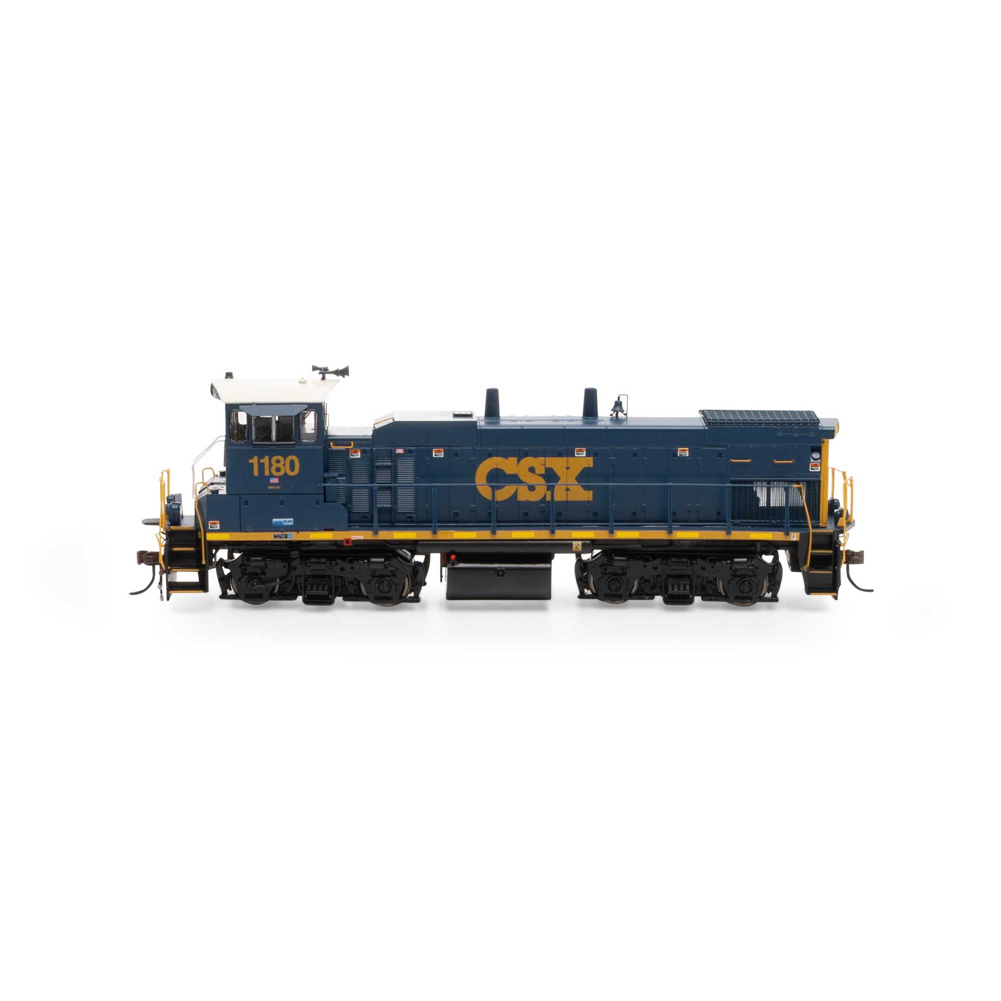 Athearn HO MP15AC with DCC & Sound, CSX #1180 Model Train