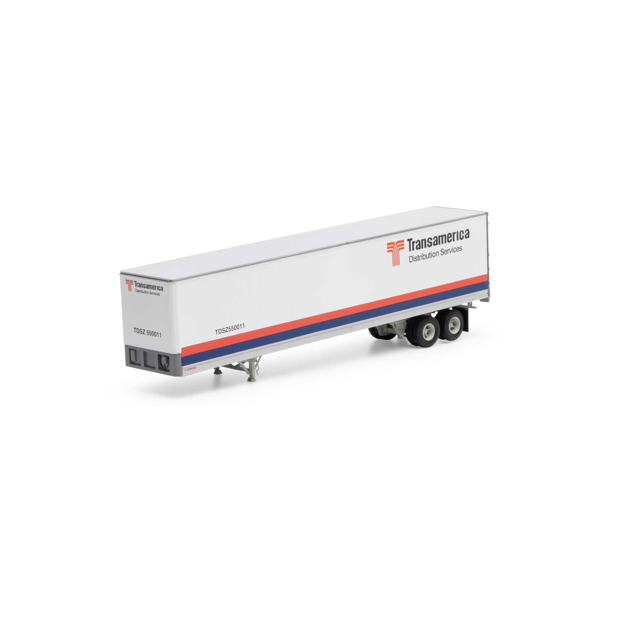 HO 45' Fruehauf Z-Van Trailer, TDSZ #550011 Model Train | Athearn