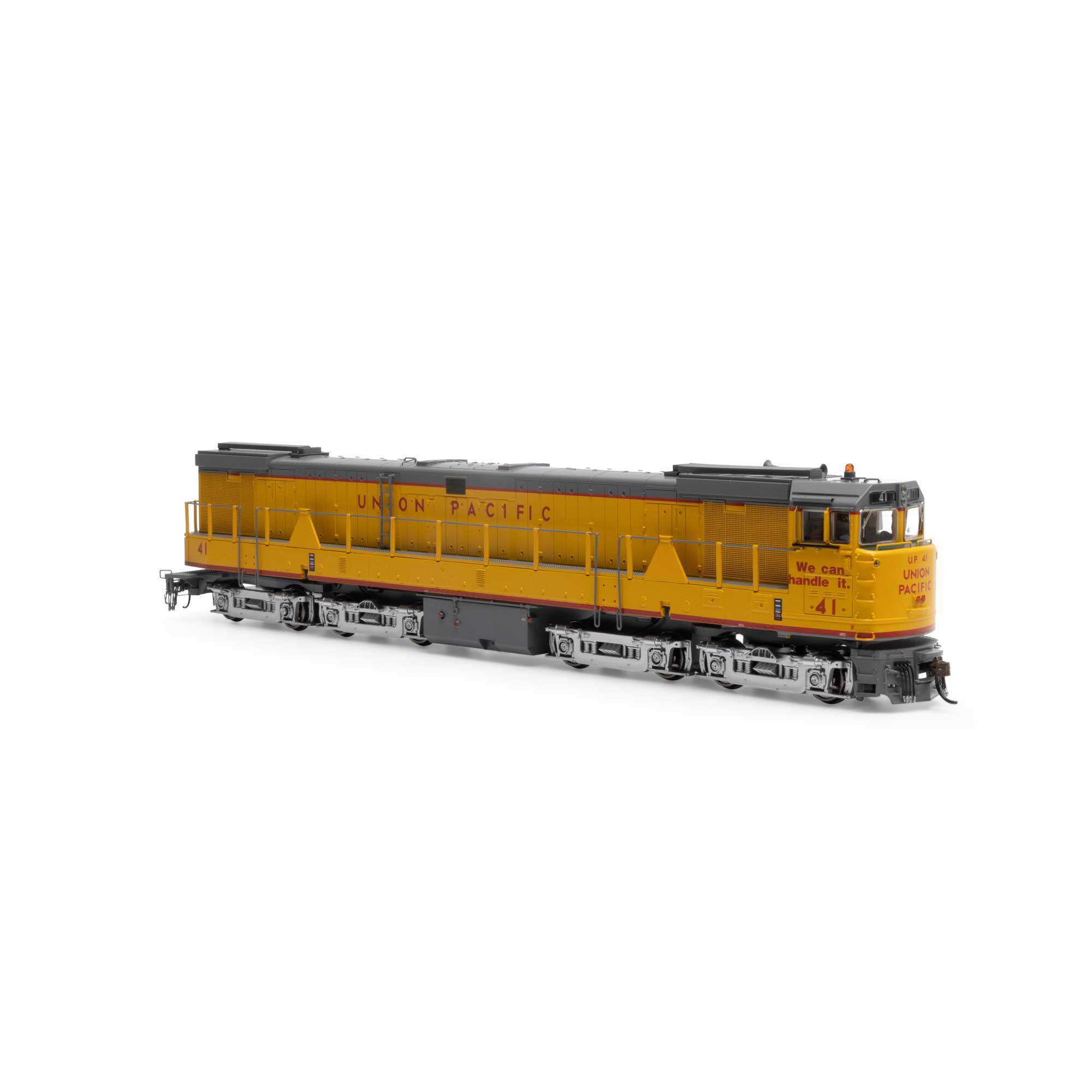 うな HO U50 Locomotive with DCC & Sound, UP #41 Model Train | Athearn