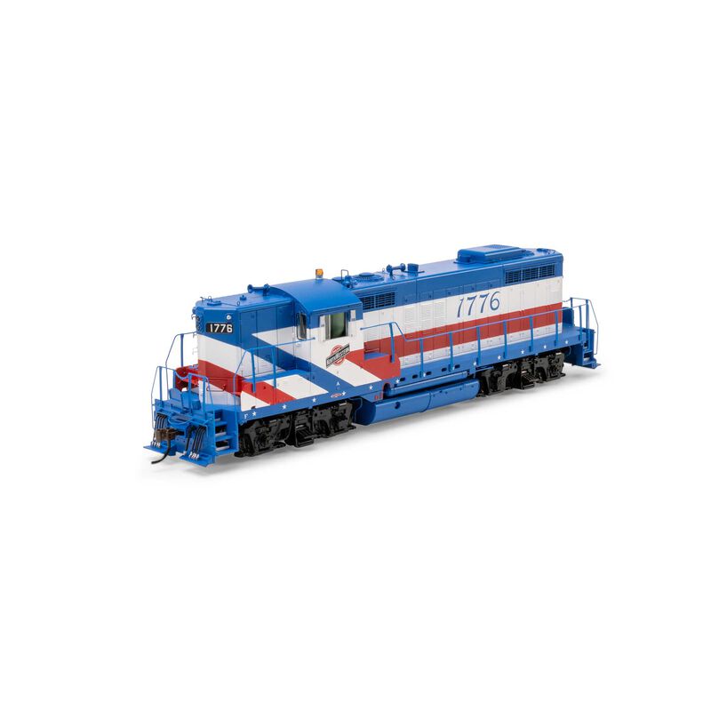 HO GP18 Locomotive with DCC & Sound, CNW #1776