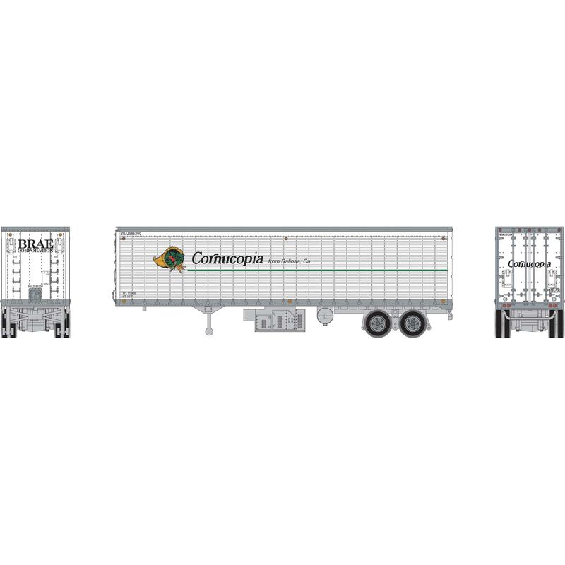 HO 40' Trailer, BRAZ/Cornucopia #585200
