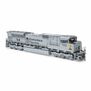 HO GEN EMD SD70ACU Locomotive with DCC & Sound, CP/Military Tribute #7023