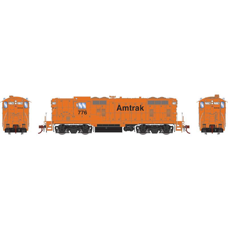 HO GP7 Locomotive with DCC & Sound, AMTK #776