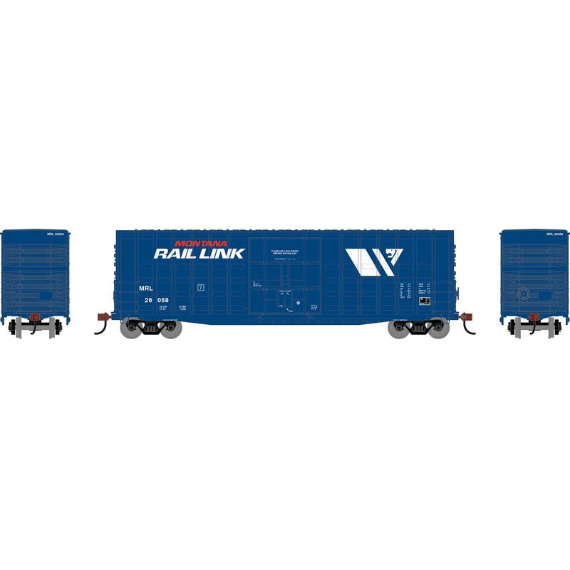 Roundhouse HO RND 50' Waffle High Cube Box Car MRL #26058