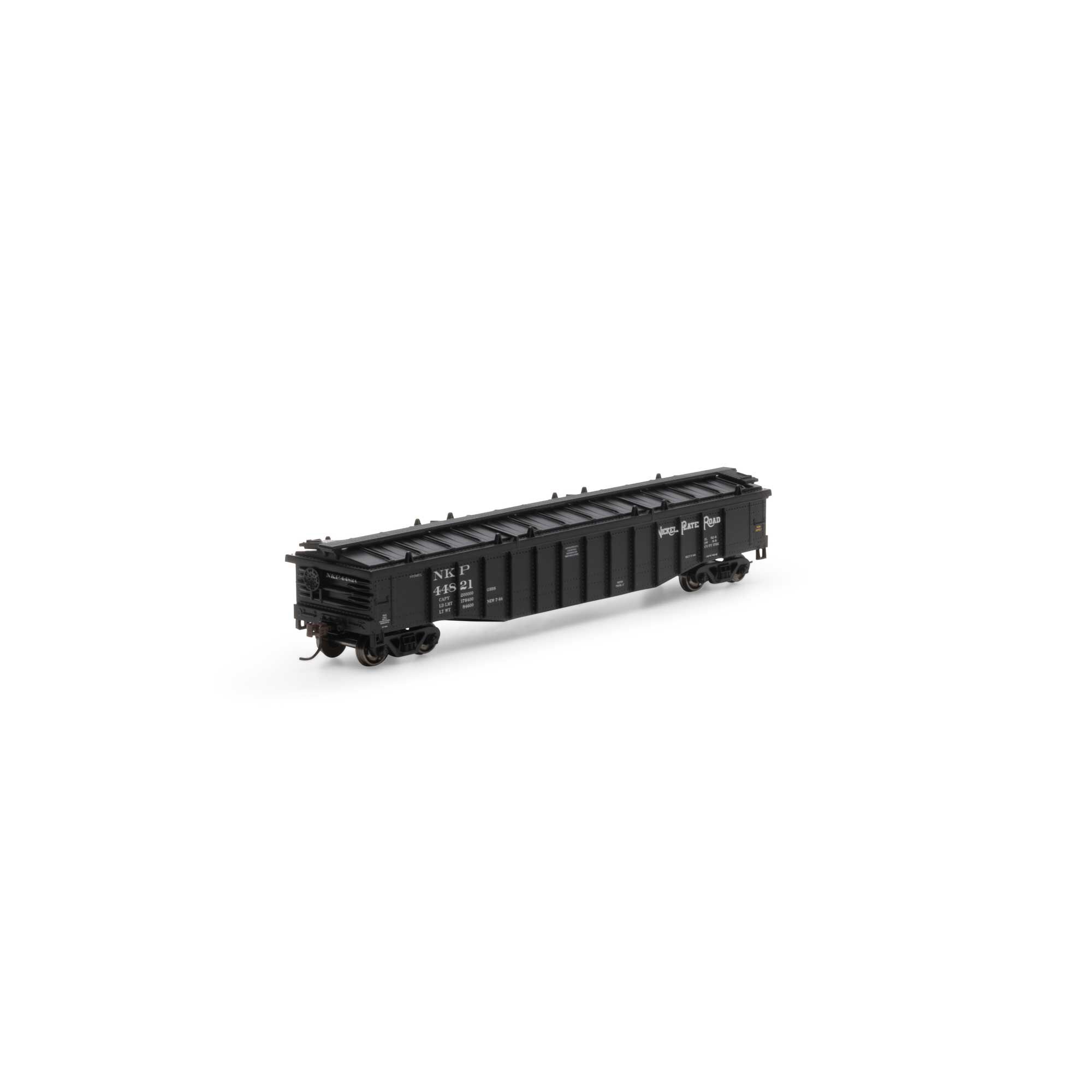 Roundhouse HO 50' Covered Gondola, NKP #44821 Model Train