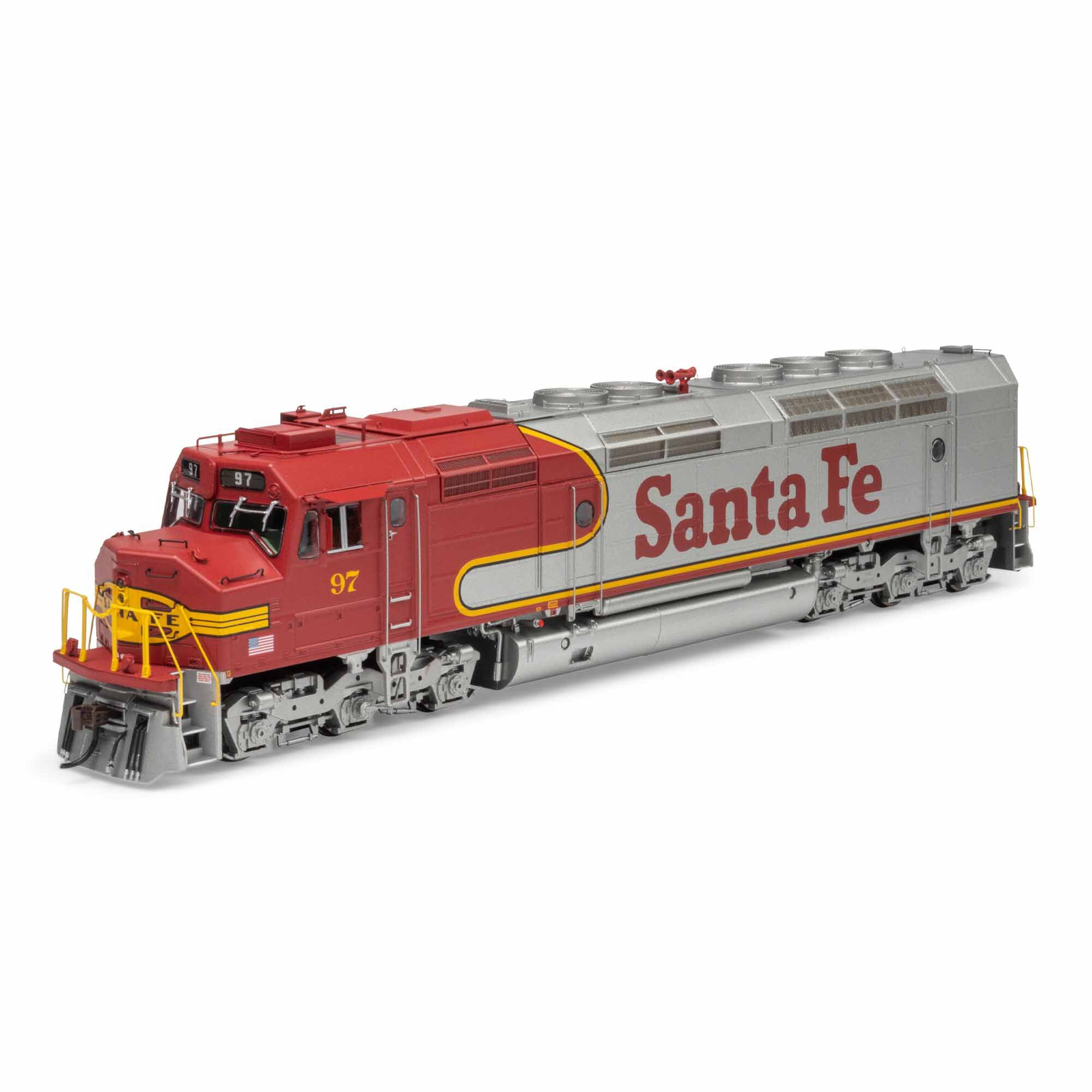 HO FP45 Locomotive, ATSF #97 Model Train | Athearn | Athearn