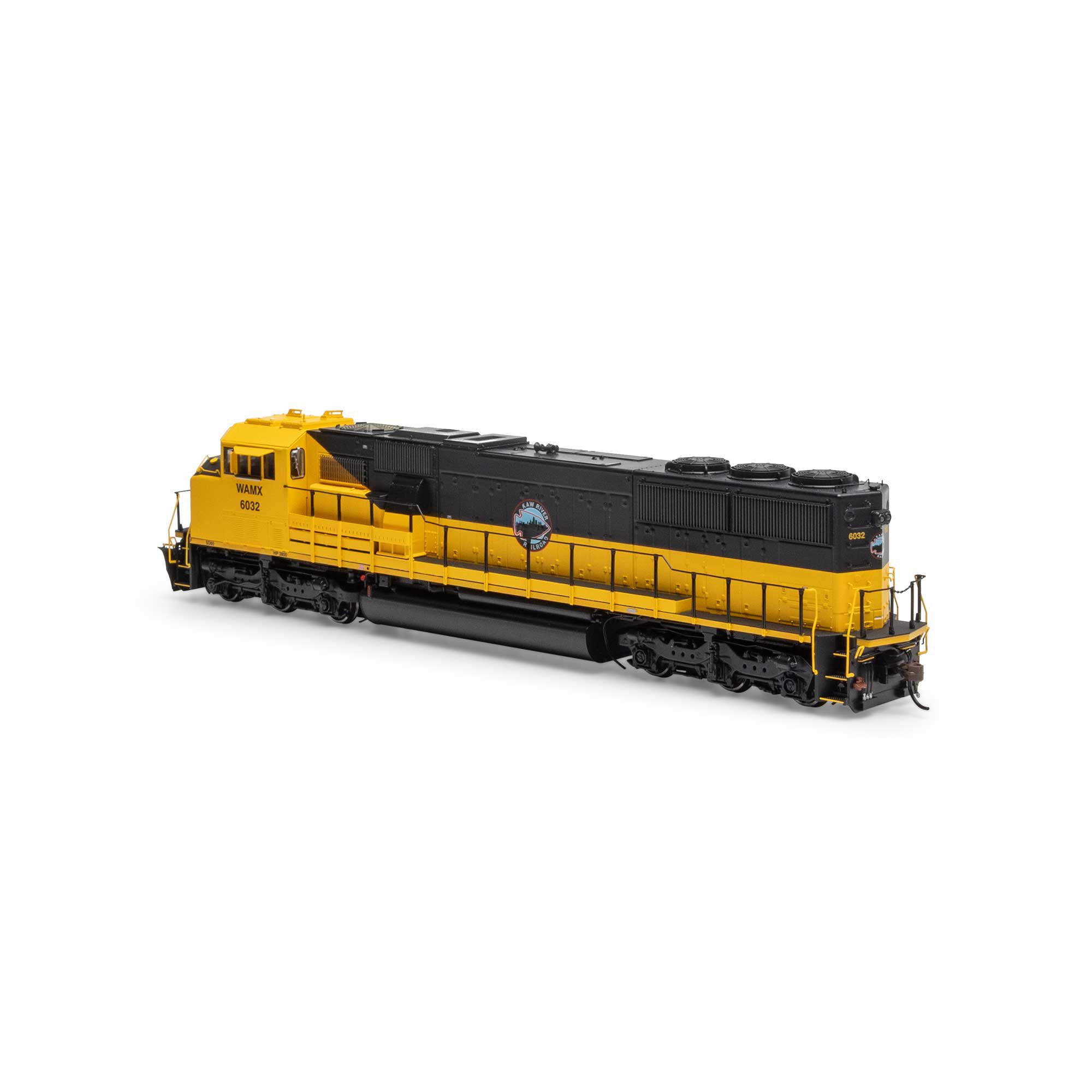 HO SD60M Tri-Clops Locomotive with DCC & Sound, WAMX #6032 Model