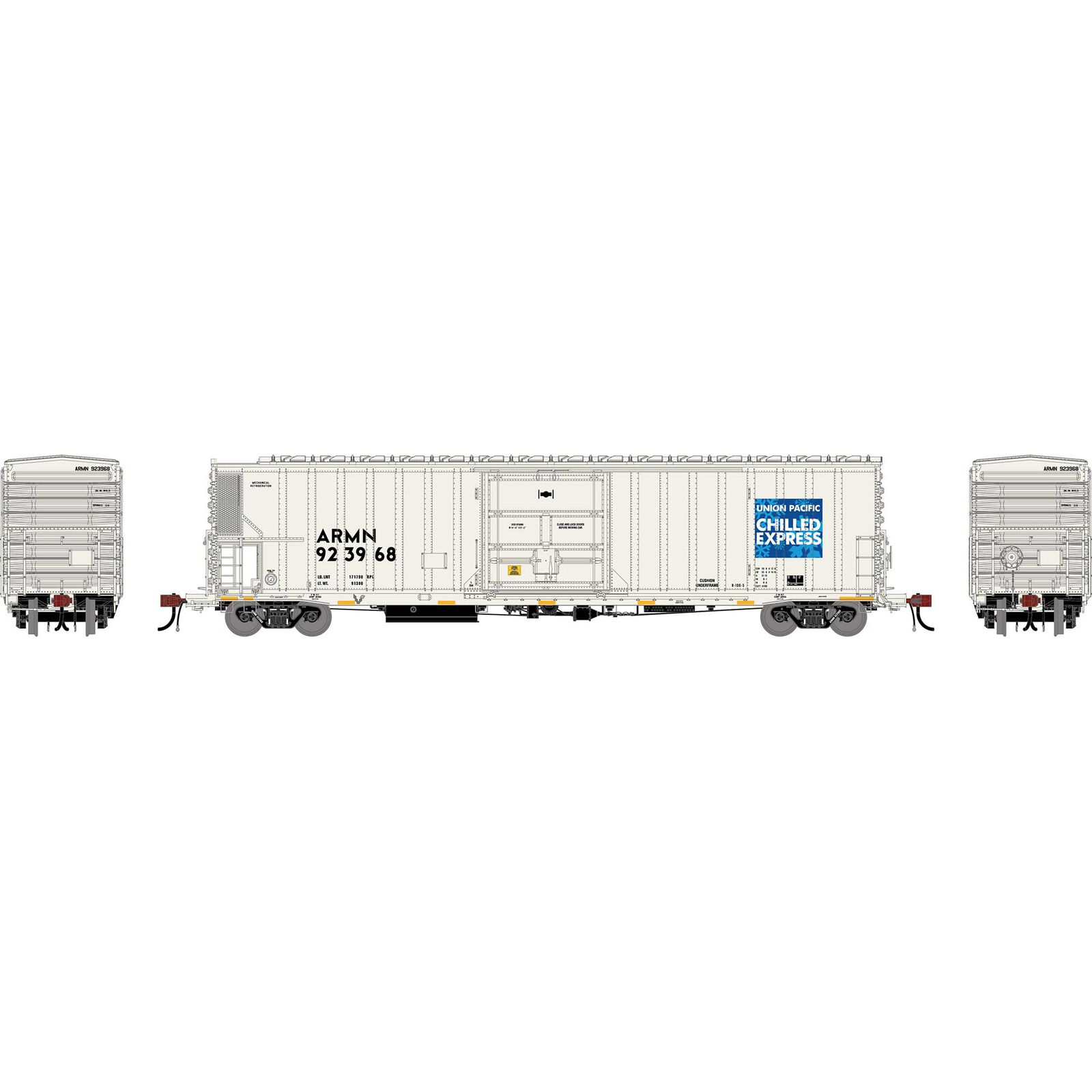 HO GEN 57' FGE Mechanical Reefer w/Sound, ARMN #923968
