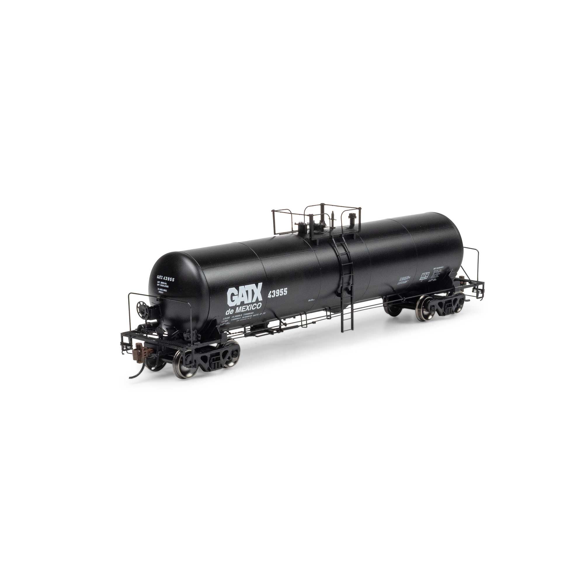 Athearn Genesis HO GATC 20K Gallon Tank Car, GATX de Mexico #43955