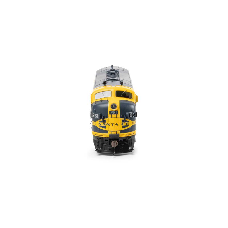 Athearn HO F7A Locomotive with DCC & Sound, ATSF #261L Model Train ...