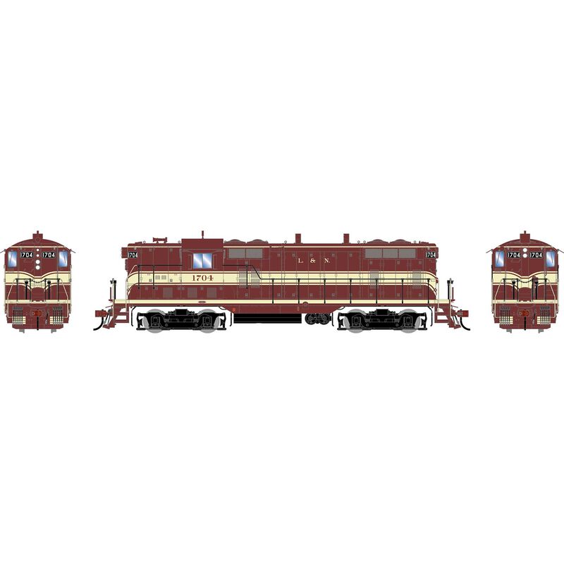 HO GEN GP7L Locomotive w/DCC & Sound, Patched LN #1704