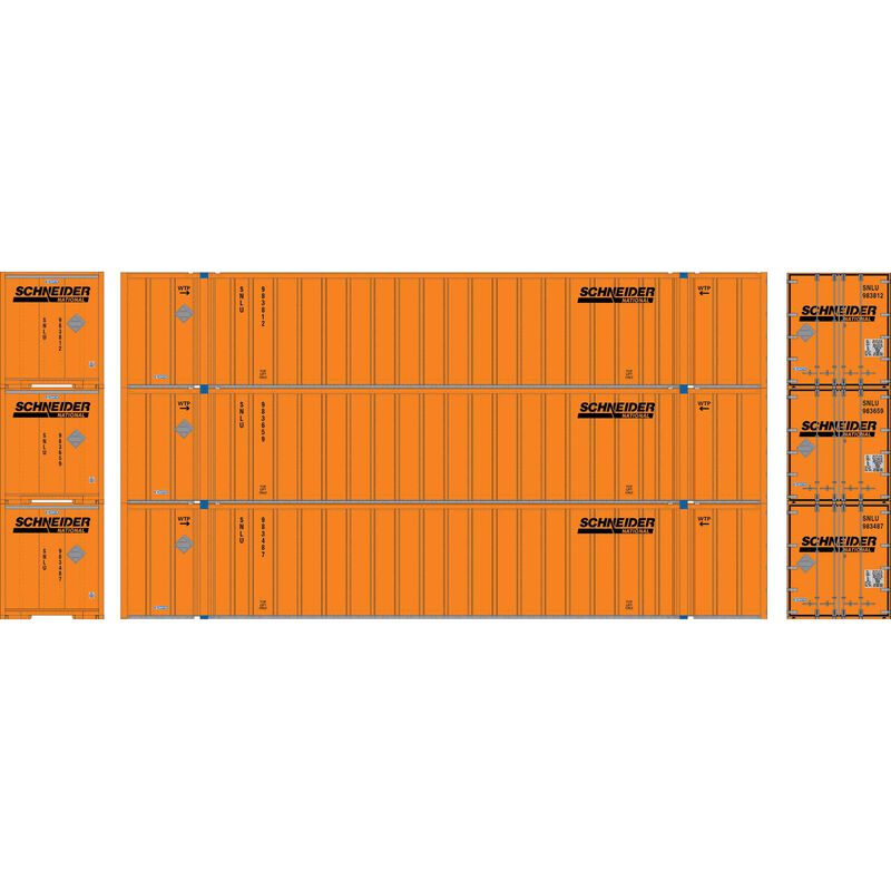 N ATH 53' Stoughton Container, SNLU #983487/983812/983659 (3)