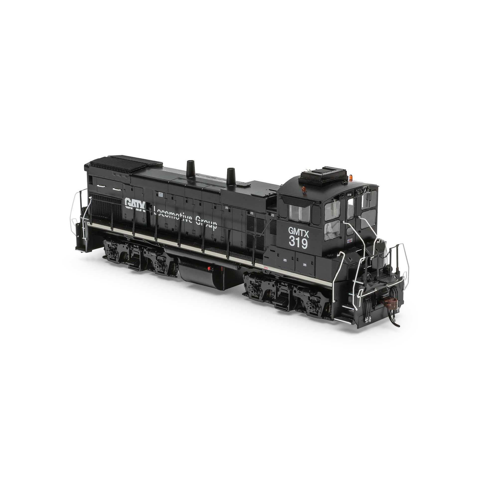 HO MP15AC Locomotive with DCC & Sound, GMTX #319 Model Train