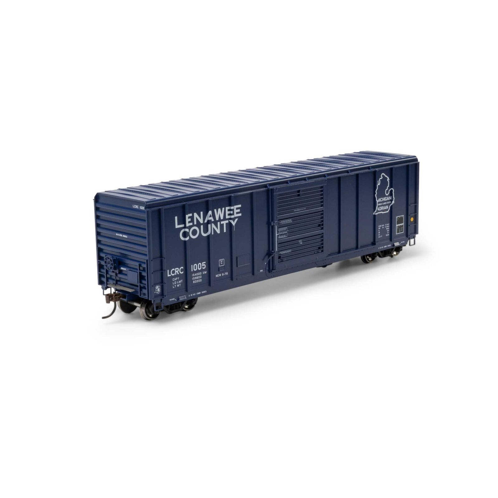 HO 50' PS 5344 Box Car, LCRC #1005