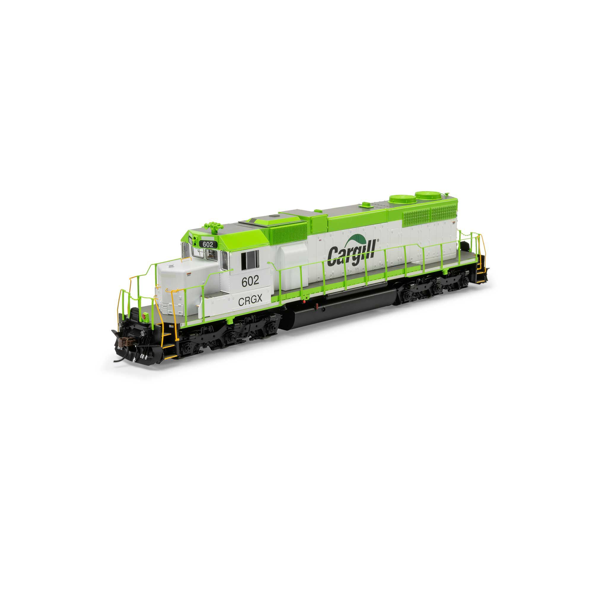 HO EMD SD38 Locomotive with DCC & Sound, CRGX #602 Model Train
