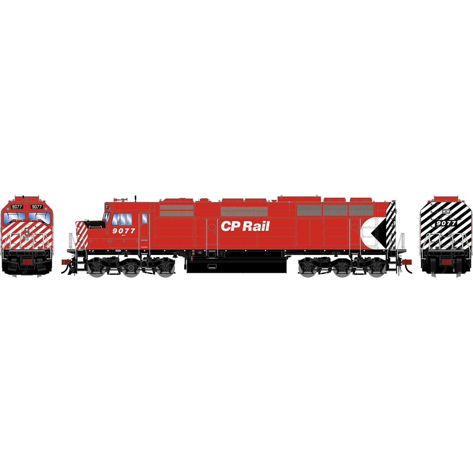 HO GEN F45 Locomotive w/DCC & Sound, Legendary Liveries CP #9077