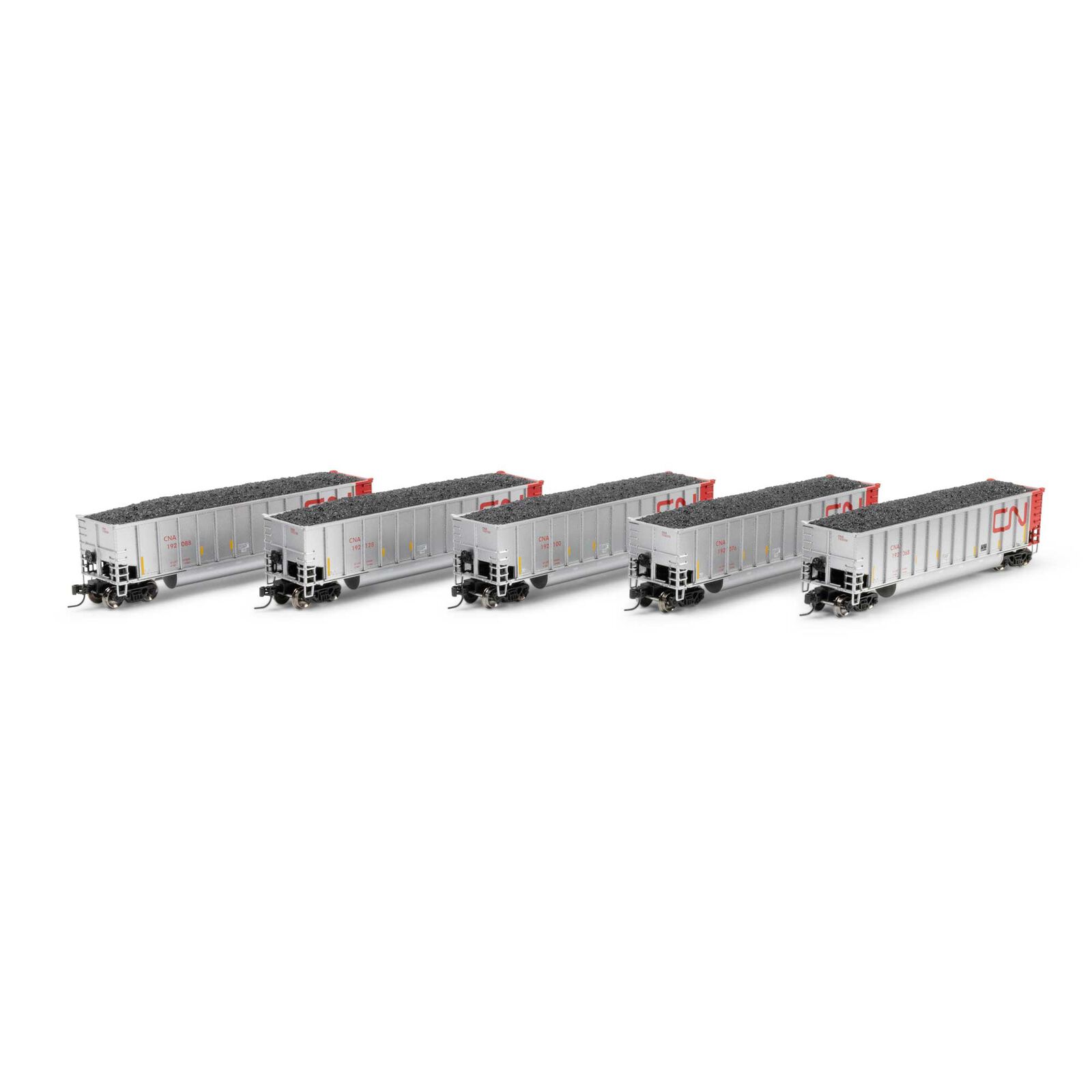 Athearn N ATH Bethgon Coalporter w/Coal Load, CNA #192068/192076/192088/192100/192128 (5)