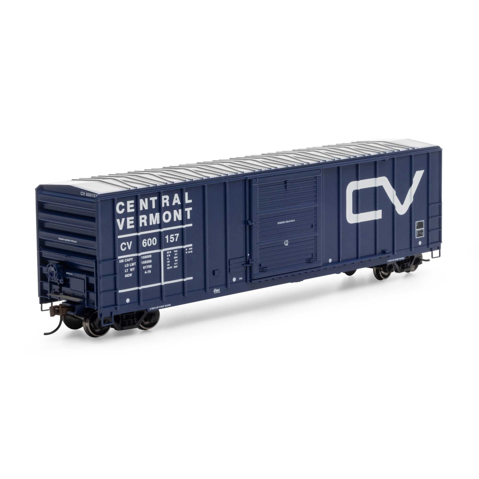 Athearn HO 50' FMC 5347 Box, CV #600157 Model Train | Athearn