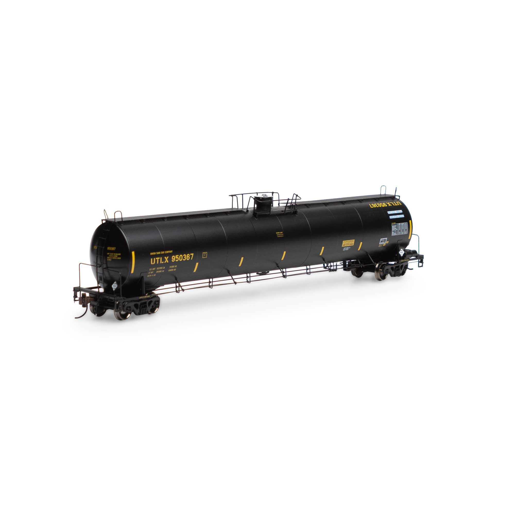 LGB TANK/R  BLK 初期 HO 33,900-Gallon LPG Tank/Early, UTLX #950367 Model Train