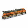 HO GE Dash 9-44CW Locomotive with DCC & Sound, BNSF Heritage I #999