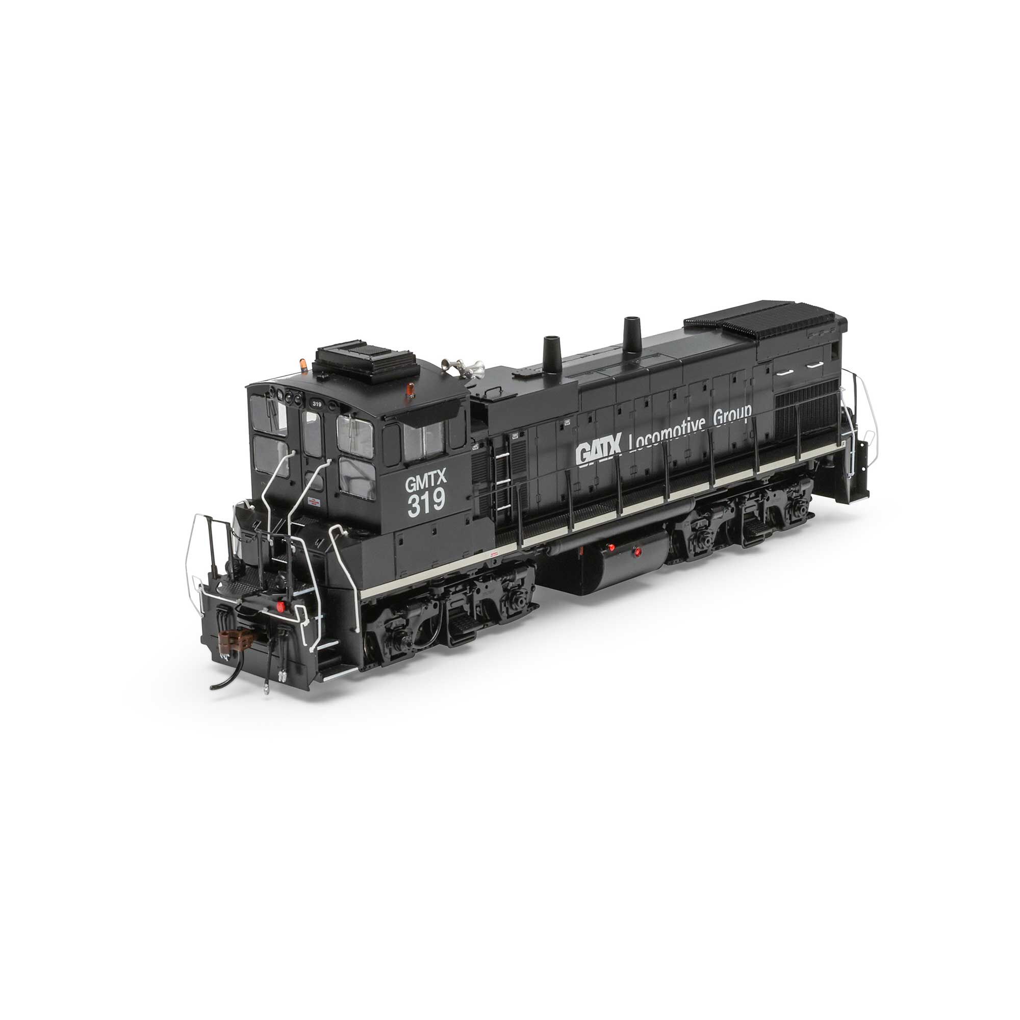 HO MP15AC Locomotive with DCC & Sound, GMTX #319 Model Train
