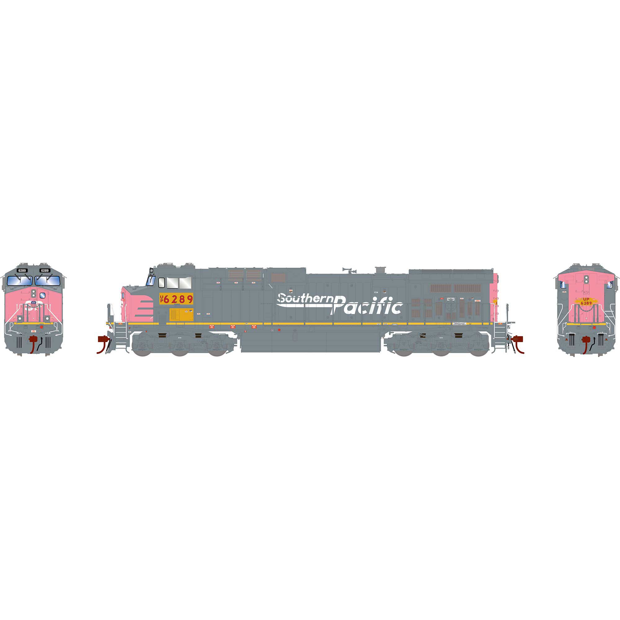 Athearn HO G2 AC4400CW w/DCC & Sound, UP #6289 Model Train