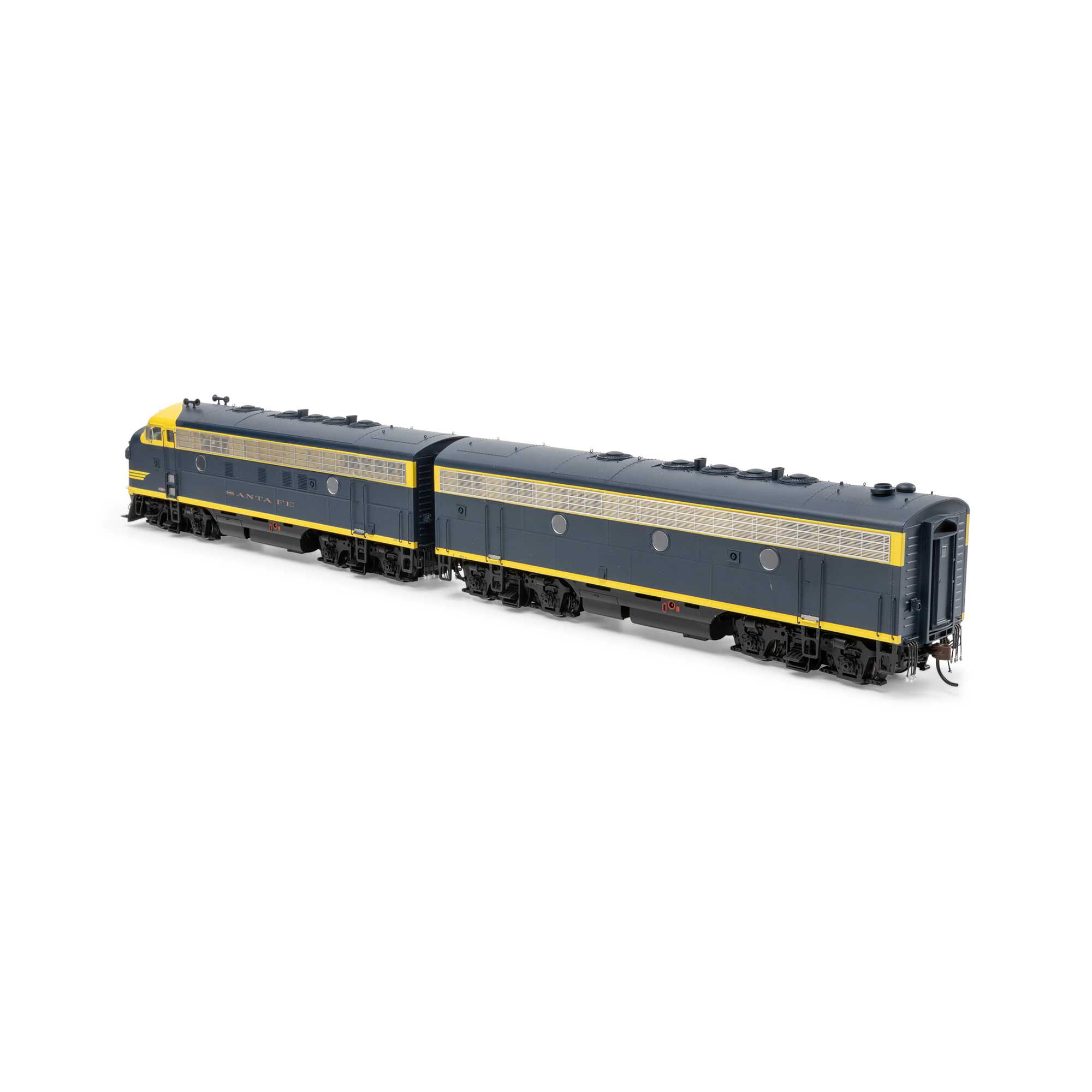 HO F7A / F7B Locomotive Set with DCC & Sound, ATSF #257L, #257A