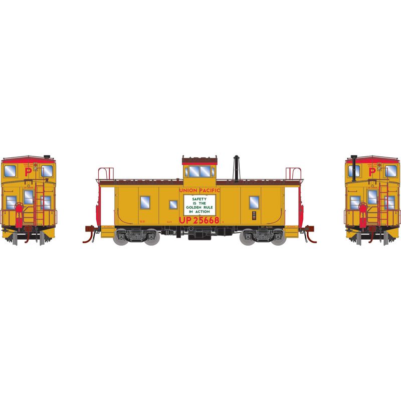 HO CA-9 ICC Caboose with Lights UP #25668