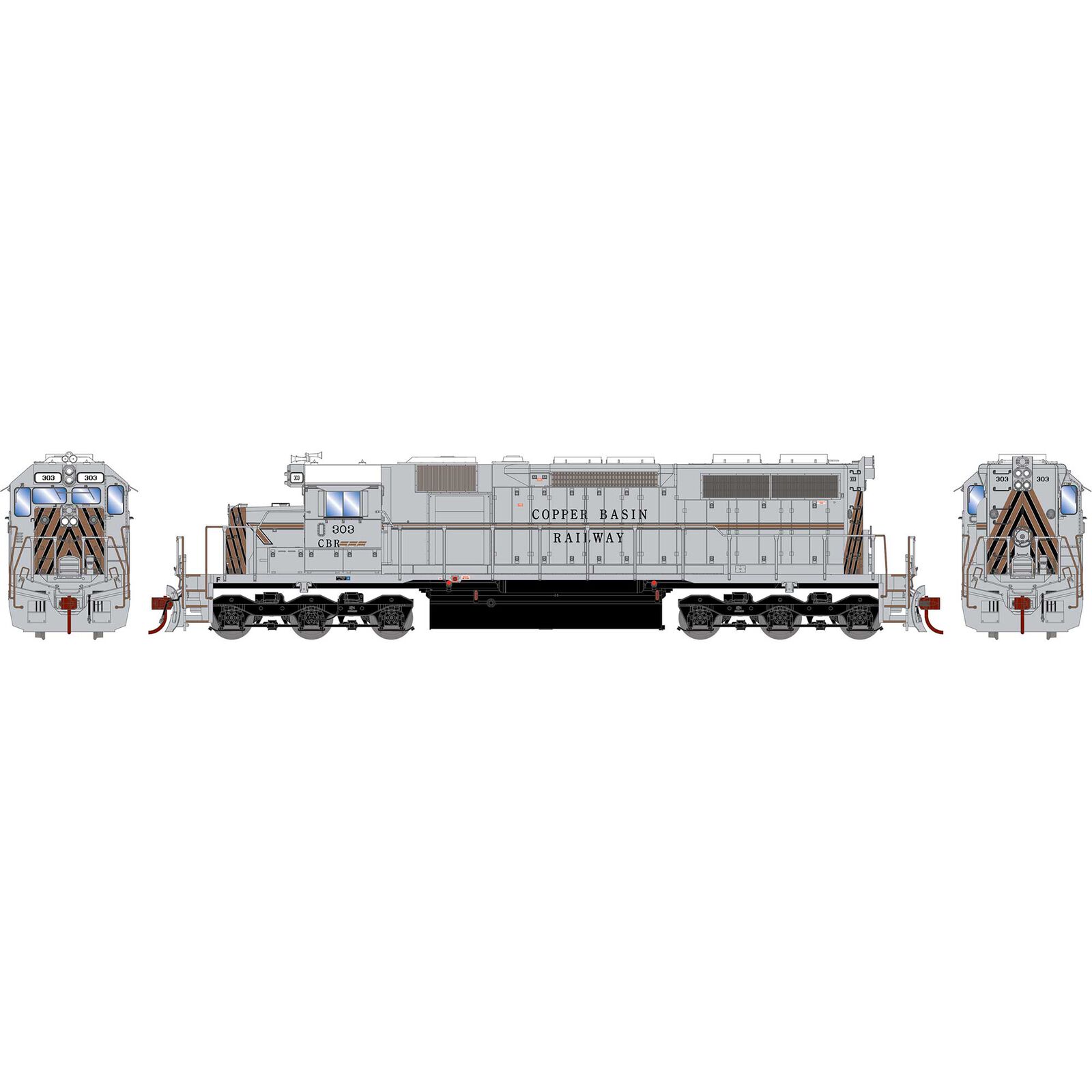 HO RTR SD39 with DCC & Sound, CBRY #303