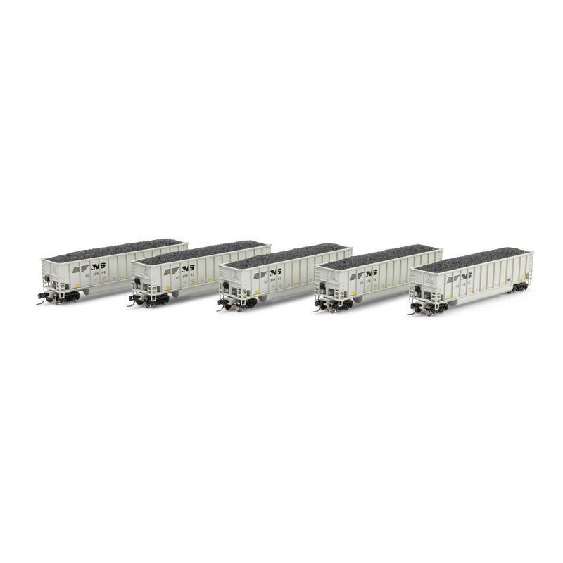 Athearn N ATH Bethgon Coalporter w/Coal Load, NS #50909/50943/50981/51018/51021 (5)