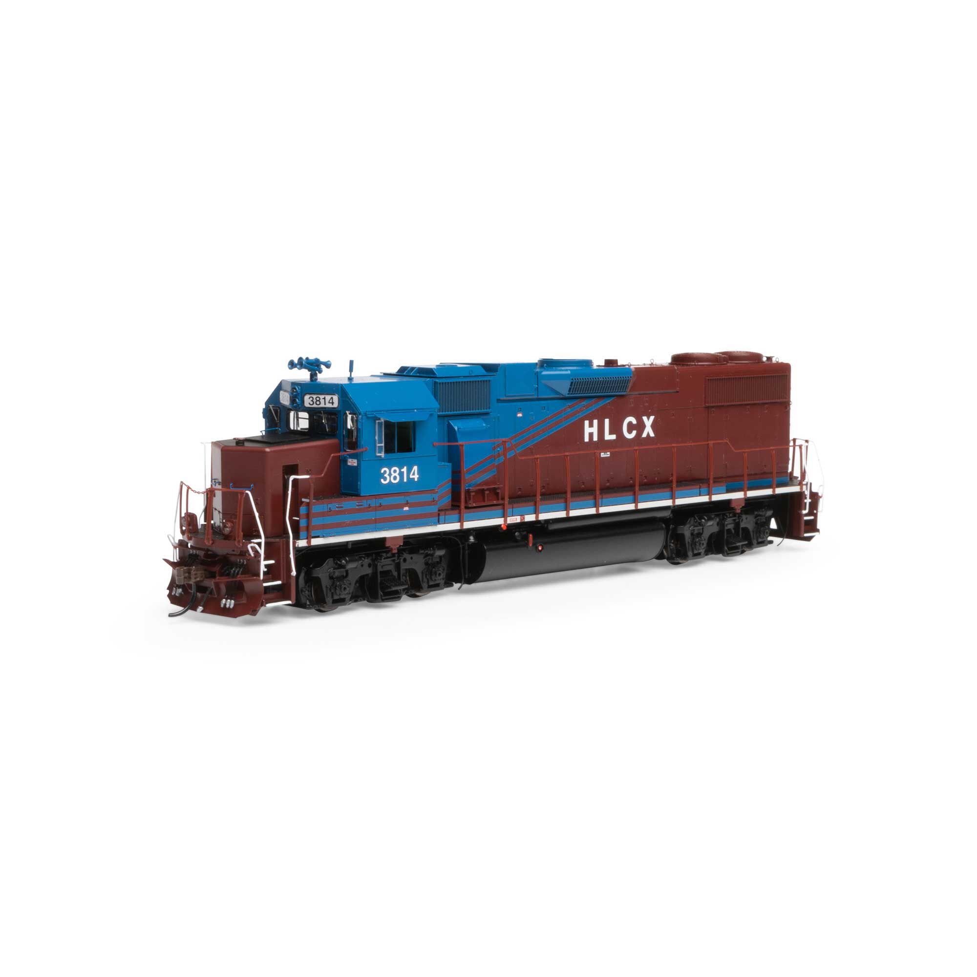 HO GP38-2 with DCC & Sound, HLCX #3814 Model Train | Athearn | Athearn