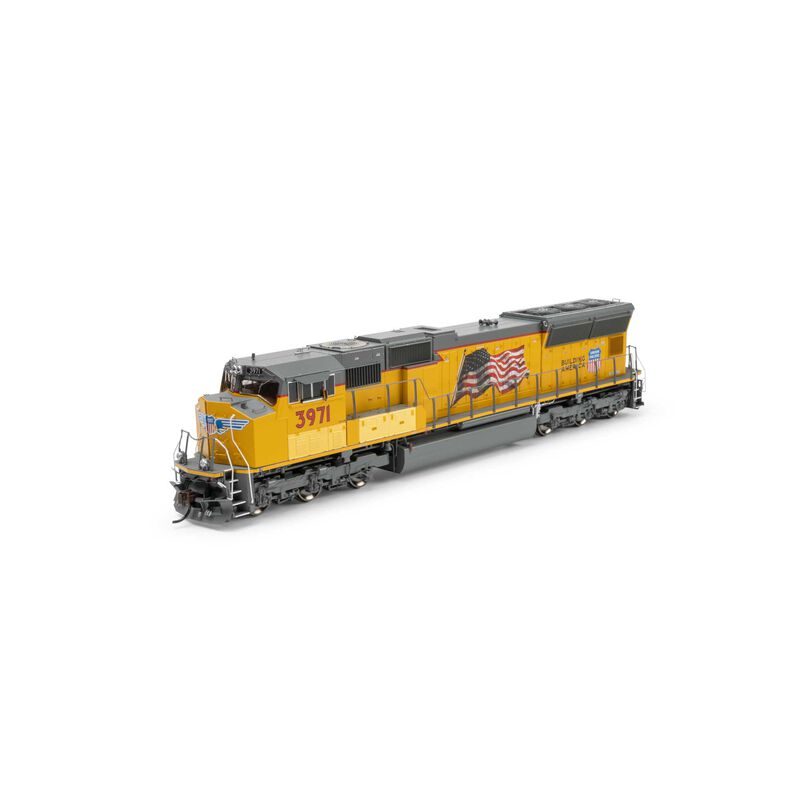 Athearn Genesis HO SD70M Locomotive with DCC & Sound, UP #3971