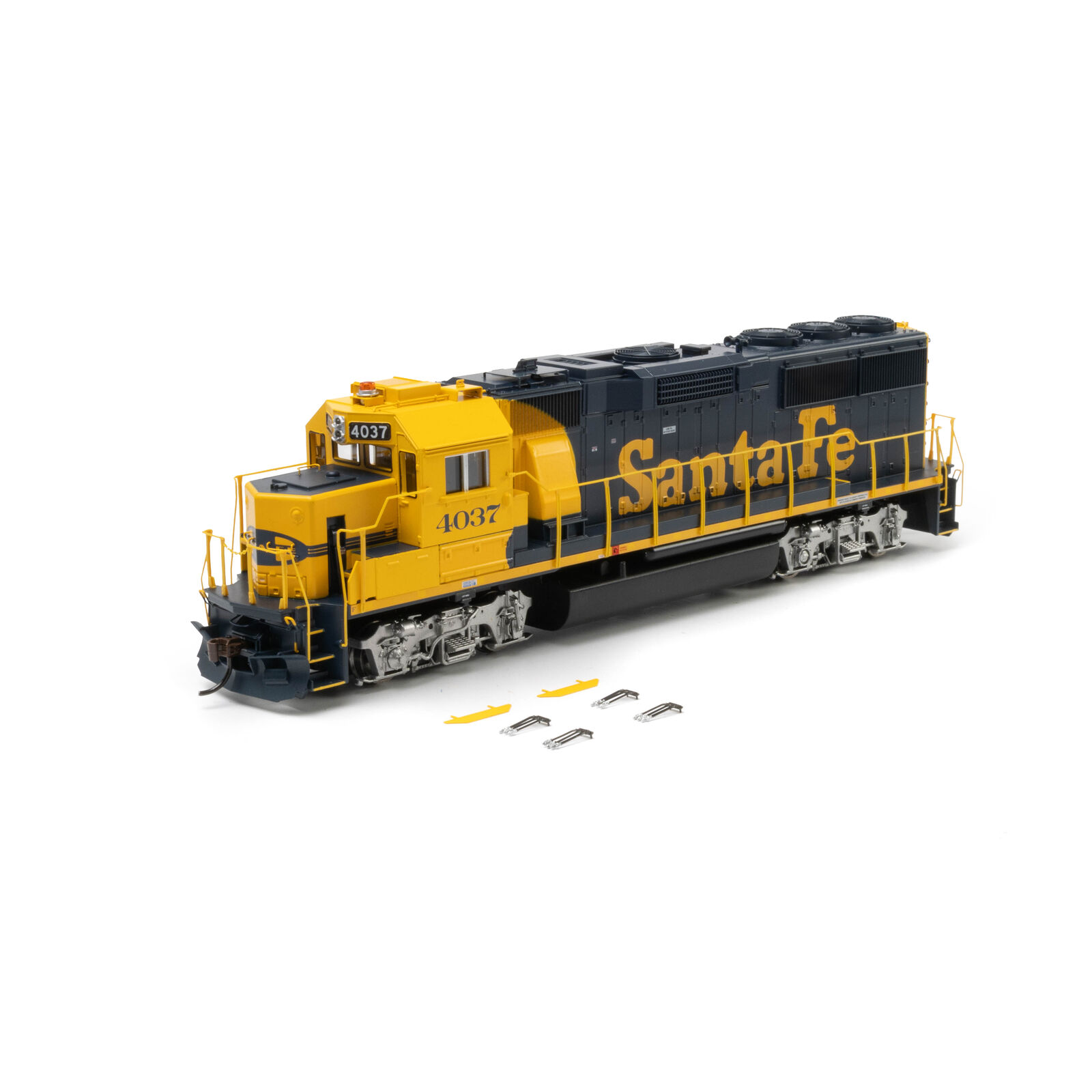 Athearn HO EMD GP60 Locomotive with Econami DCC & Sound, ATSF #4037