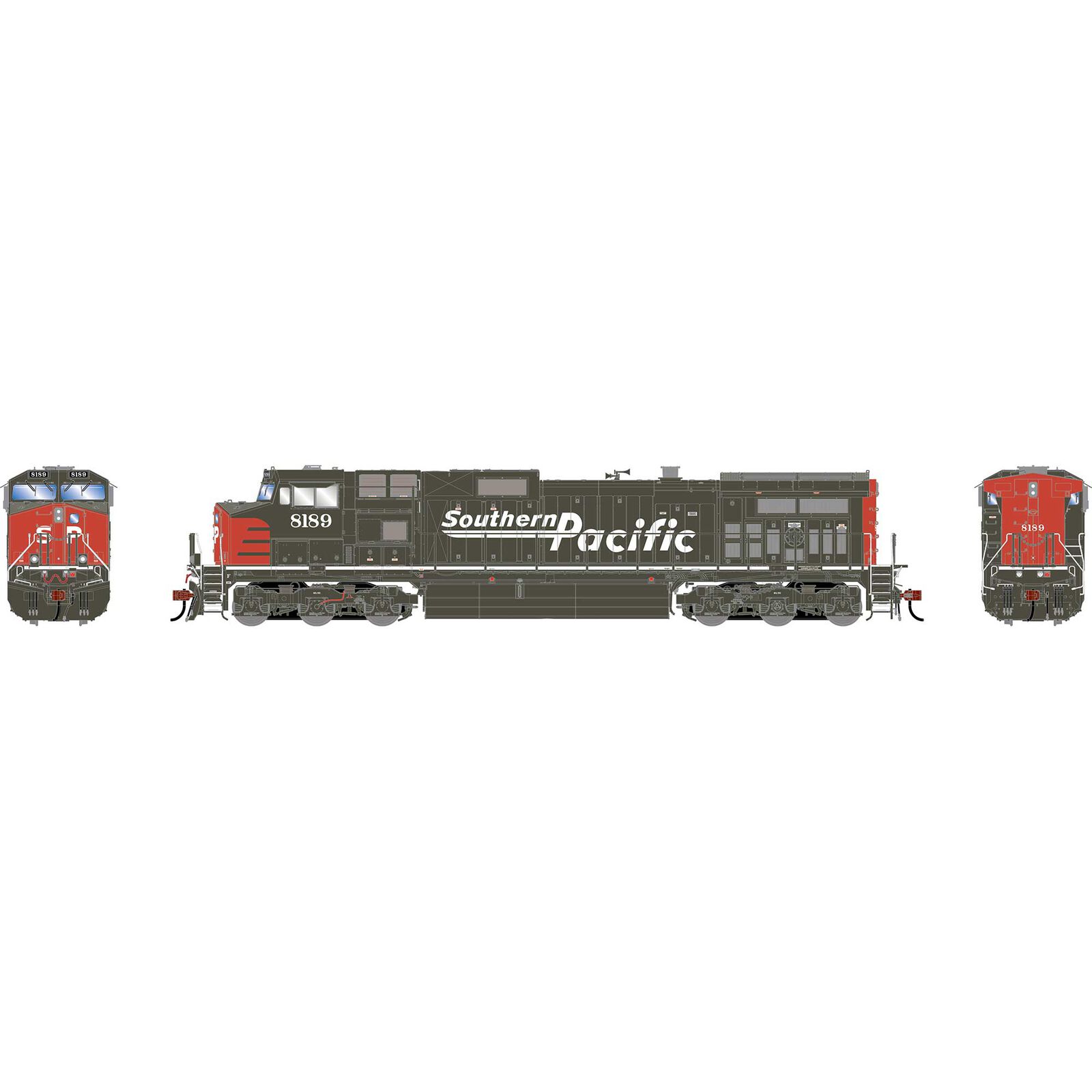 HO GEN Dash 9-44CW Locomotive, SP #8189