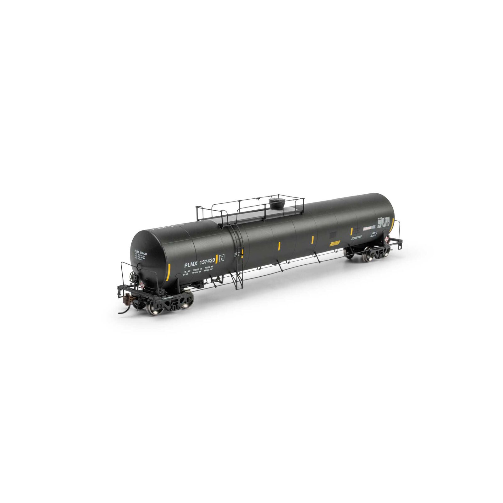 Athearn Genesis HO UTC 33K LPG Tank Car- Late, PLMX Primed For Grime #137430
