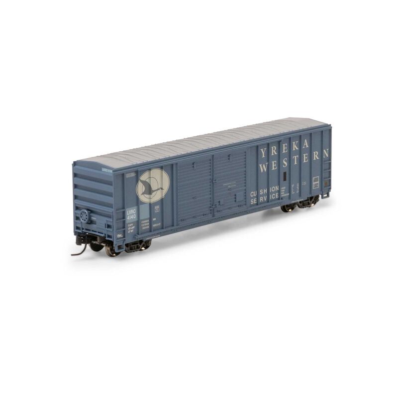 N 50' FMC DD Offset Box Car, Primed For Grime LVRC Ex-YW #4140