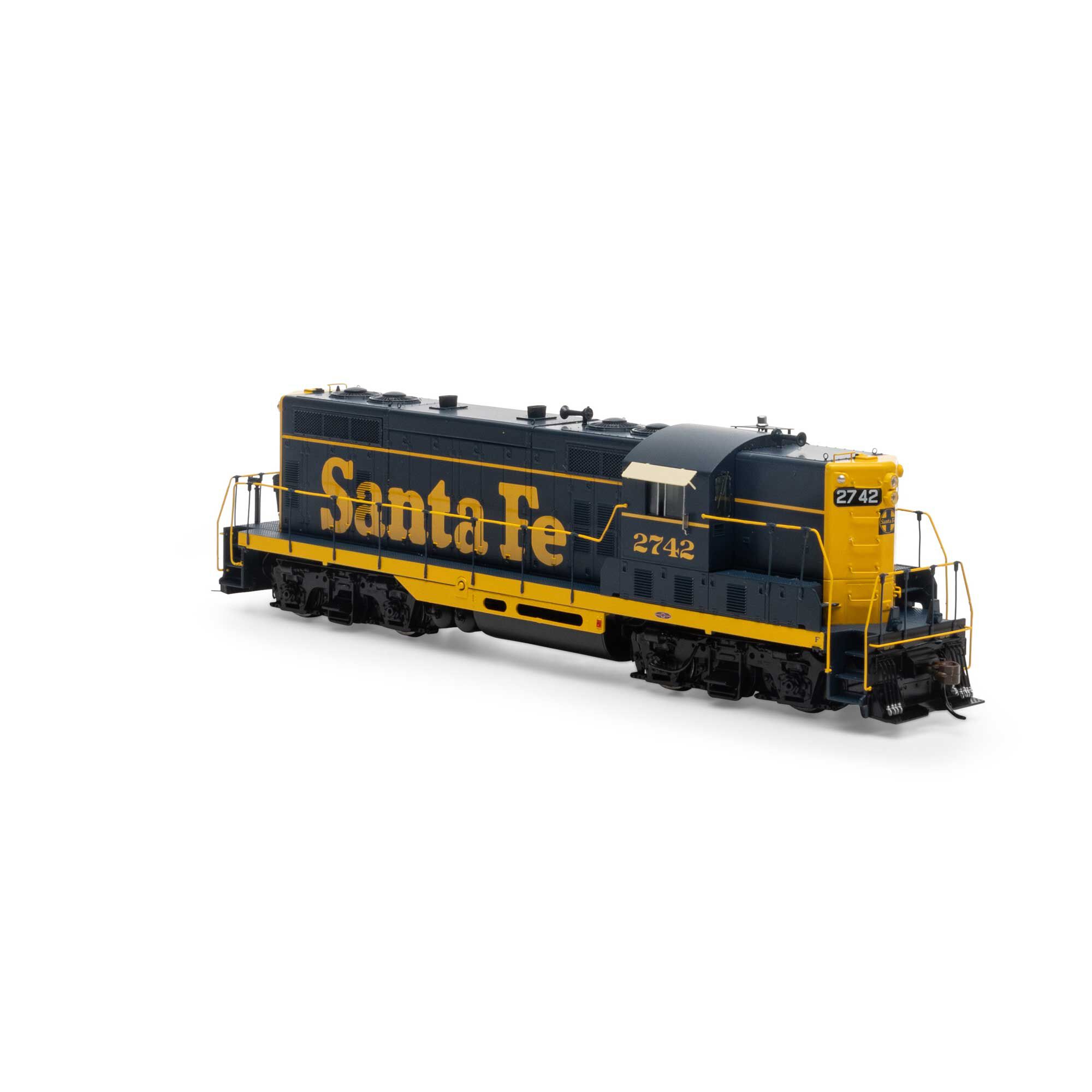 Athearn HO GP7 Locomotive, with DCC & Sound, ATSF #2742 Model