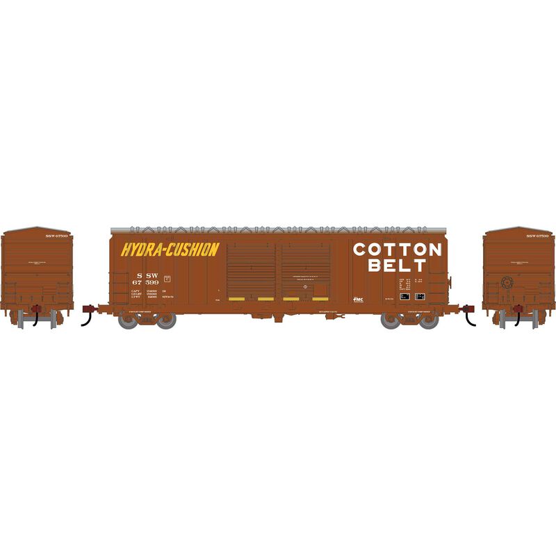 HO 50' FMC 5283 Double Door Box Car, SSW #67599