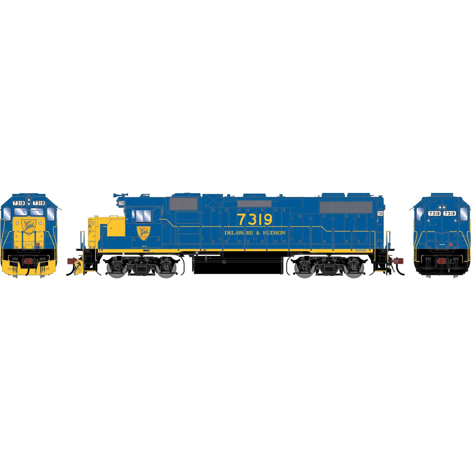 Athearn Genesis HO GEN GP38-2 Locomotive, DH #7319