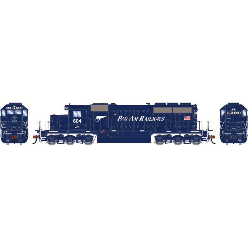 HO ATH SD40 Locomotive w/DCC & Sound, MEC #604
