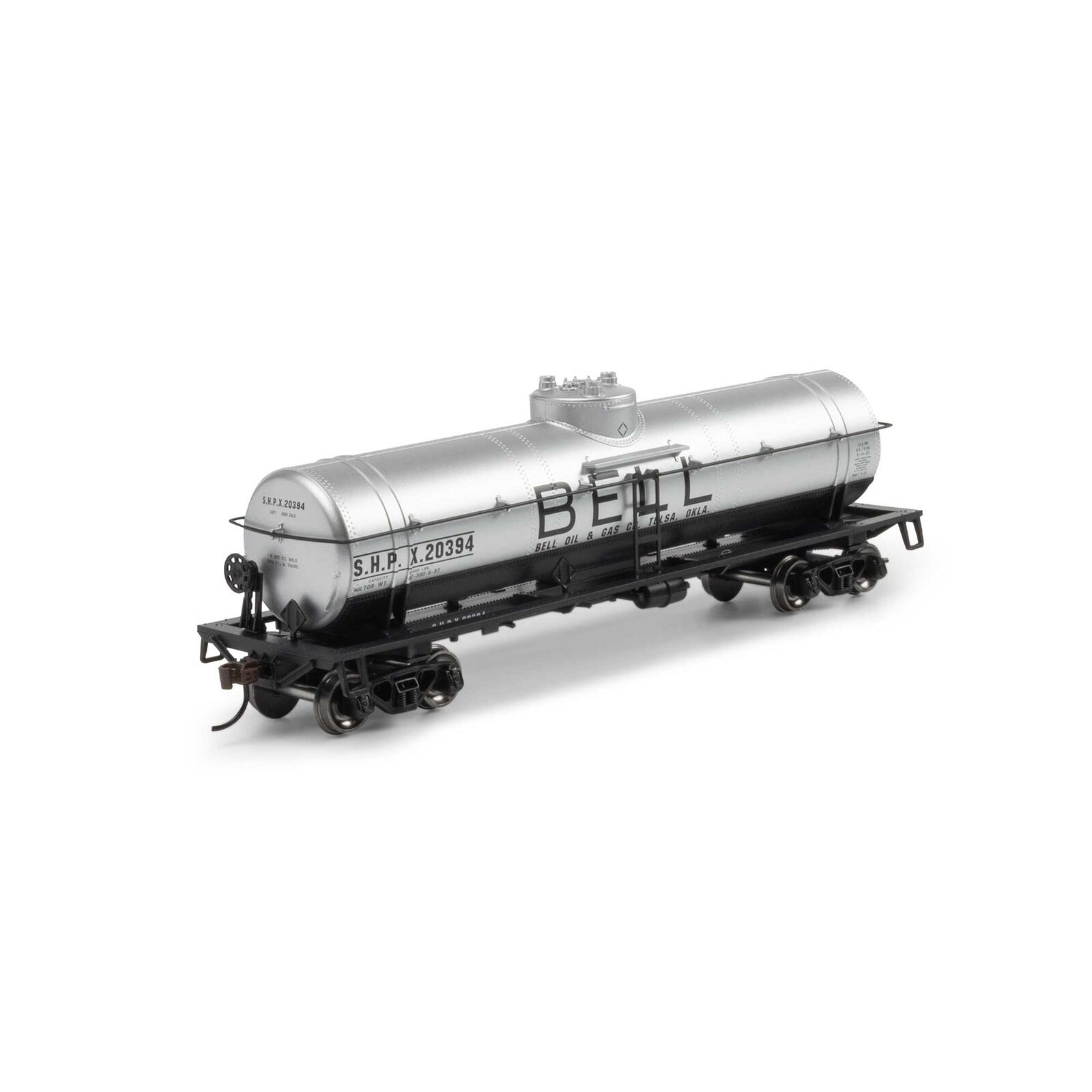 HO 1-Dome Tank, Bell Oil/SHPX #20394 Model Train | Athearn | Athearn display picture 1