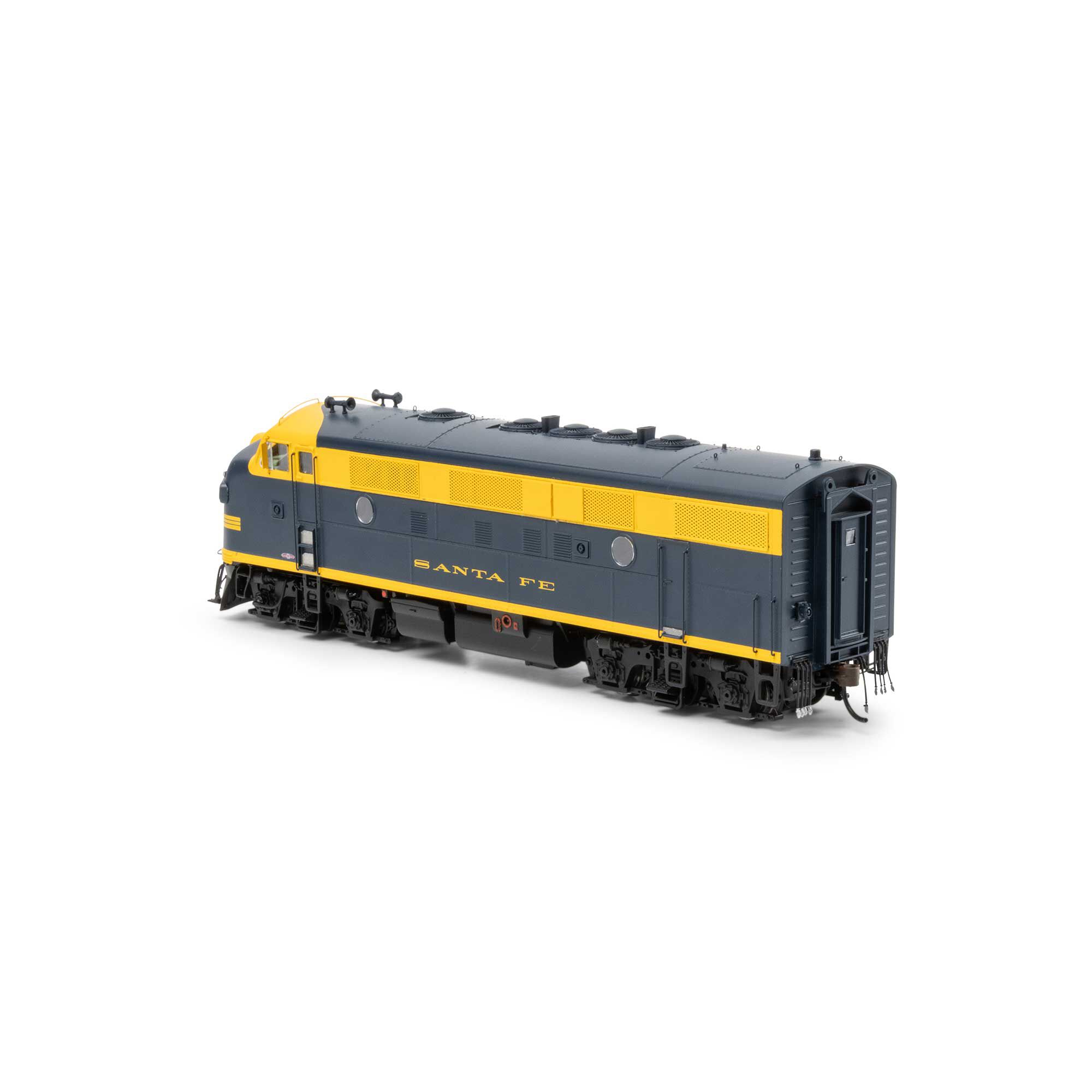 HO F7A Locomotive with DCC & Sound, ATSF #265C Model Train