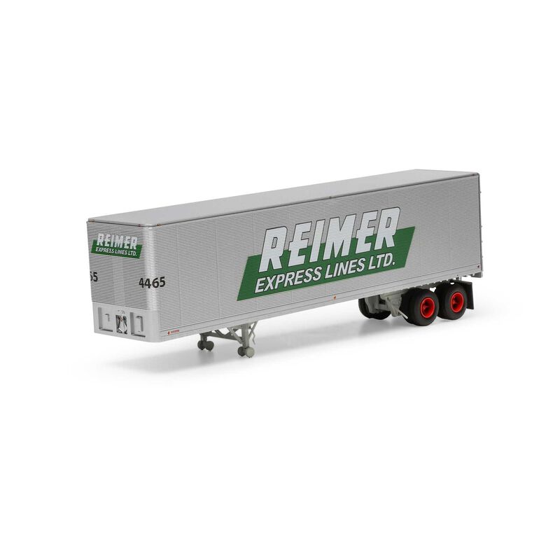 HO 40' Fruehauf Trailer, Reimer Express Lines #4465