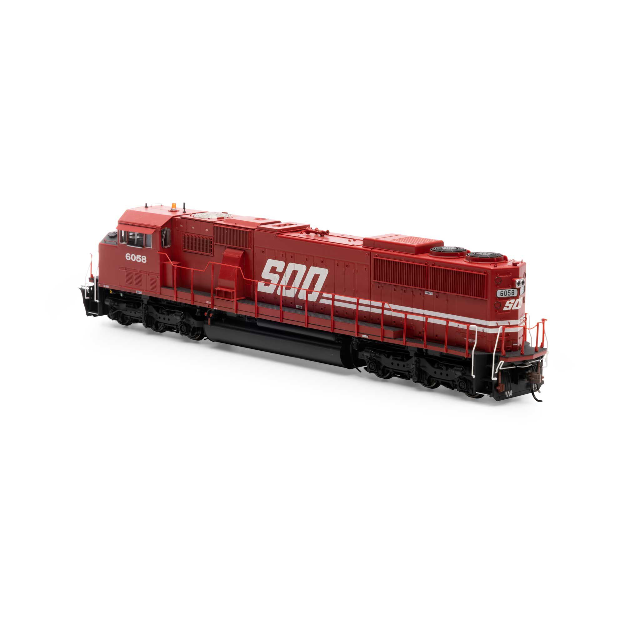 【初売り】DIY SOUND DCC TRAIN P029（キハ） HO G2.0 SD60M Tri-Clops with DCC & Sound, SOO #6058 Model