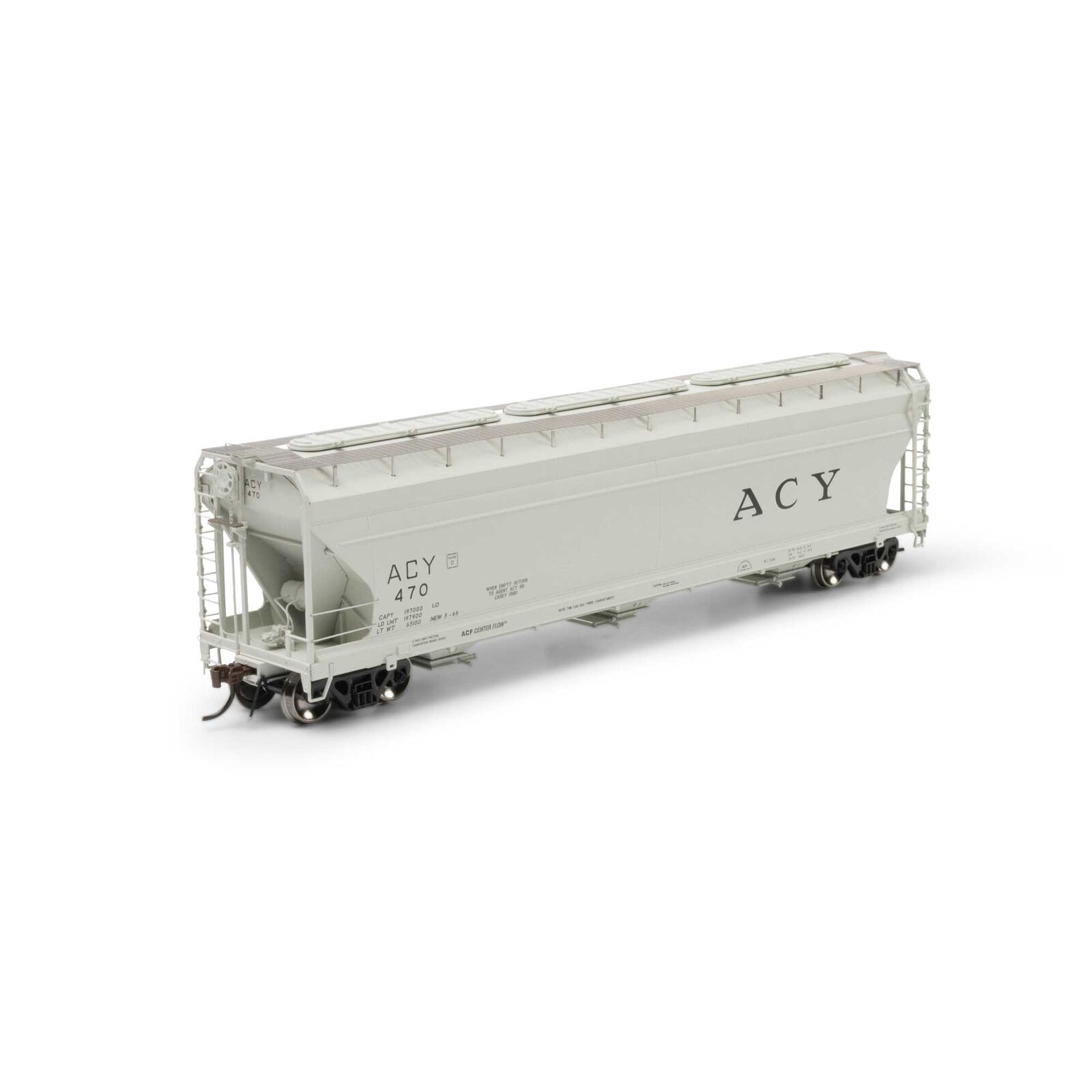 HO ACF 4600 3-Bay Center Flow Hopper, AC&Y #470