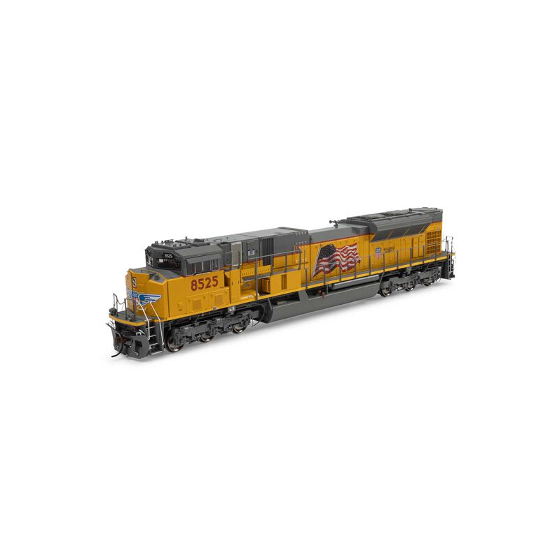 HO EMD SD90MAC-H Ph2 Locomotive, with DCC & Sound, UP 'Flag' Legendary Liveries #8525
