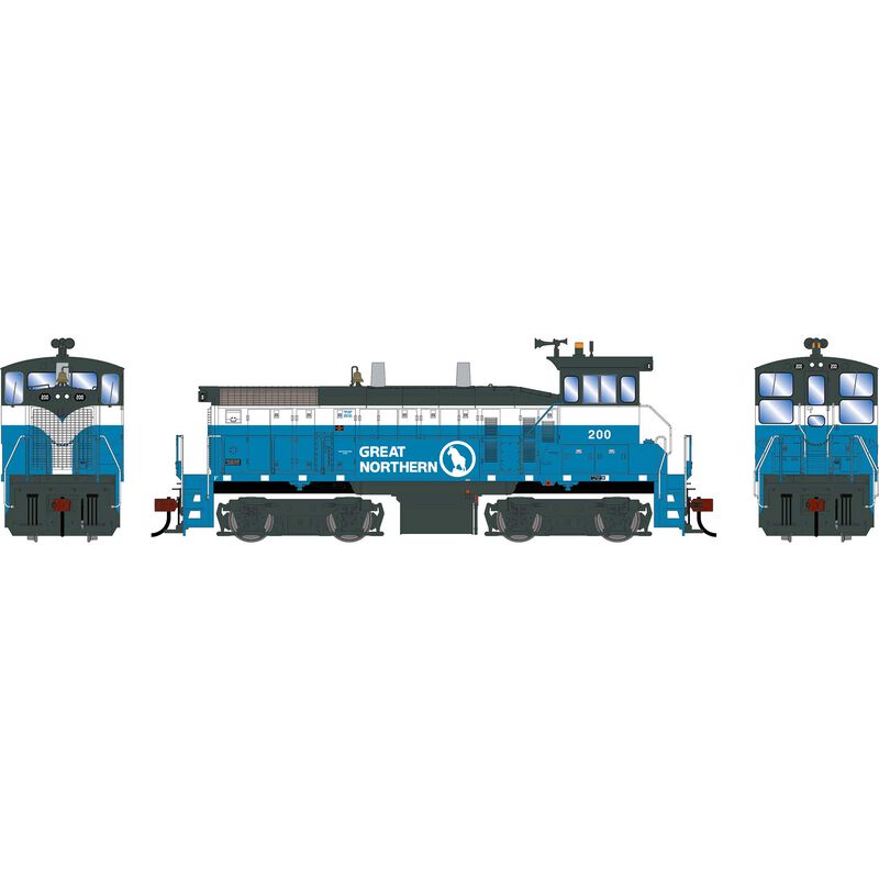 HO ATH SW1500 Locomotive w/DCC & Sound, GN #200