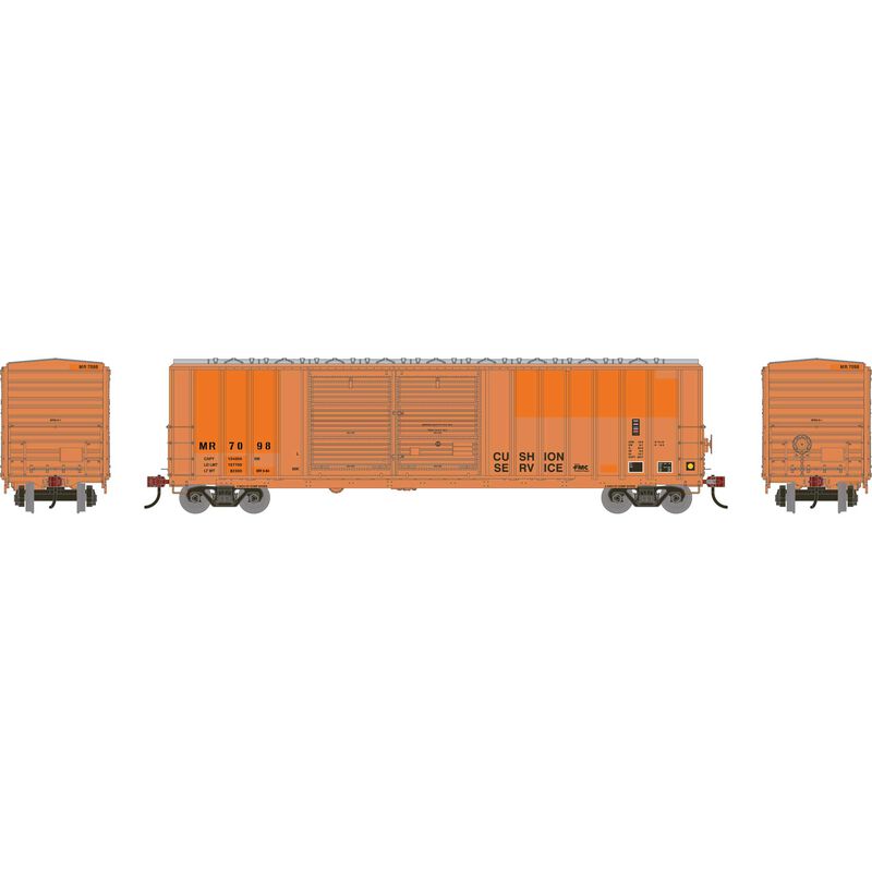 HO 50' Offset Double Door Boxcar Primed For Grime, MR Ex-COP #7098
